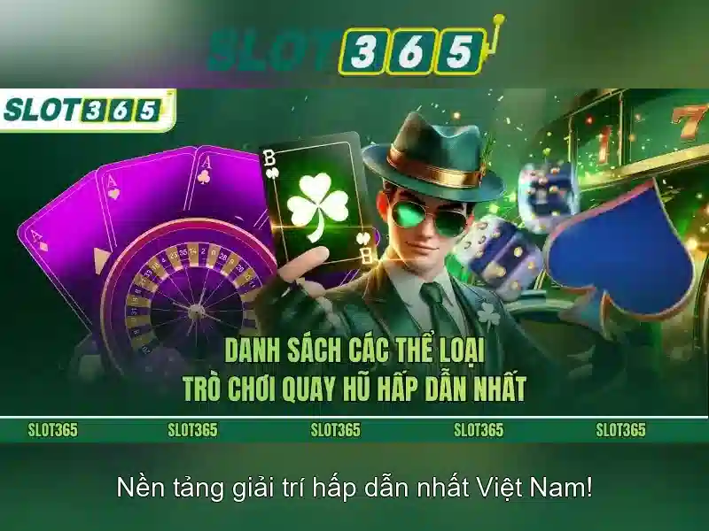 Slot365 – Trải nghiệm chơi slot trực tuyến an toàn và thú vị